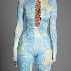 Never been worn Amy Shehab Amlah 2 piece.